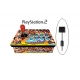 Joystick Arcade 10 botones PlayStation 2 Modelo Marvel Vs Capcom 2