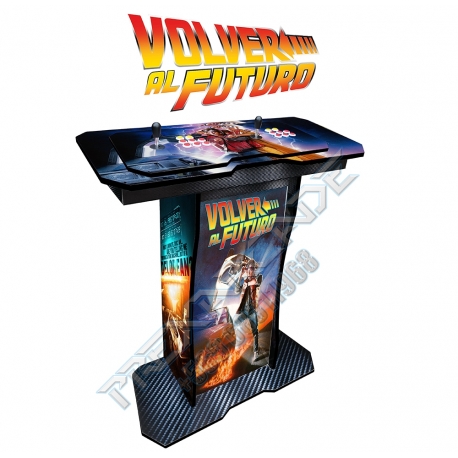 Pedestal Arcade Desmontable Modelo Volver al Futuro